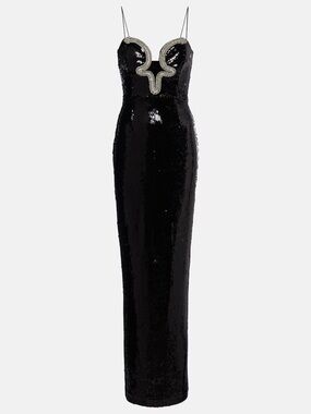 Rebecca Vallance Lyra sequined gown